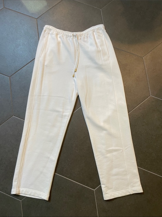 Escada Pants - Escada Sport Women’s White Drawstring Jogger Pants L